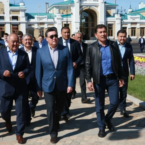 Аскар Мамин проконтролировал завершение работ в Арыси
